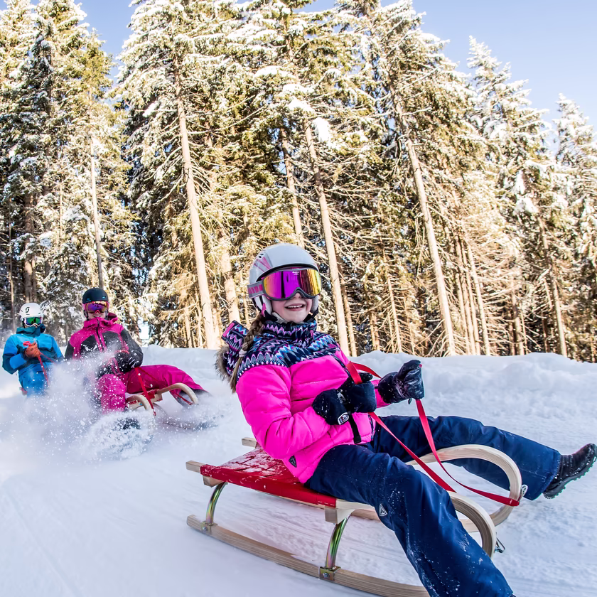 Rodelbahn Spieljoch im Winter © Erste Ferienregion im Zillertal / Andi Frank